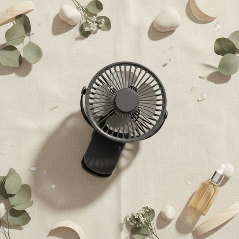 Rechargeable Mini Quiet Clip Fan