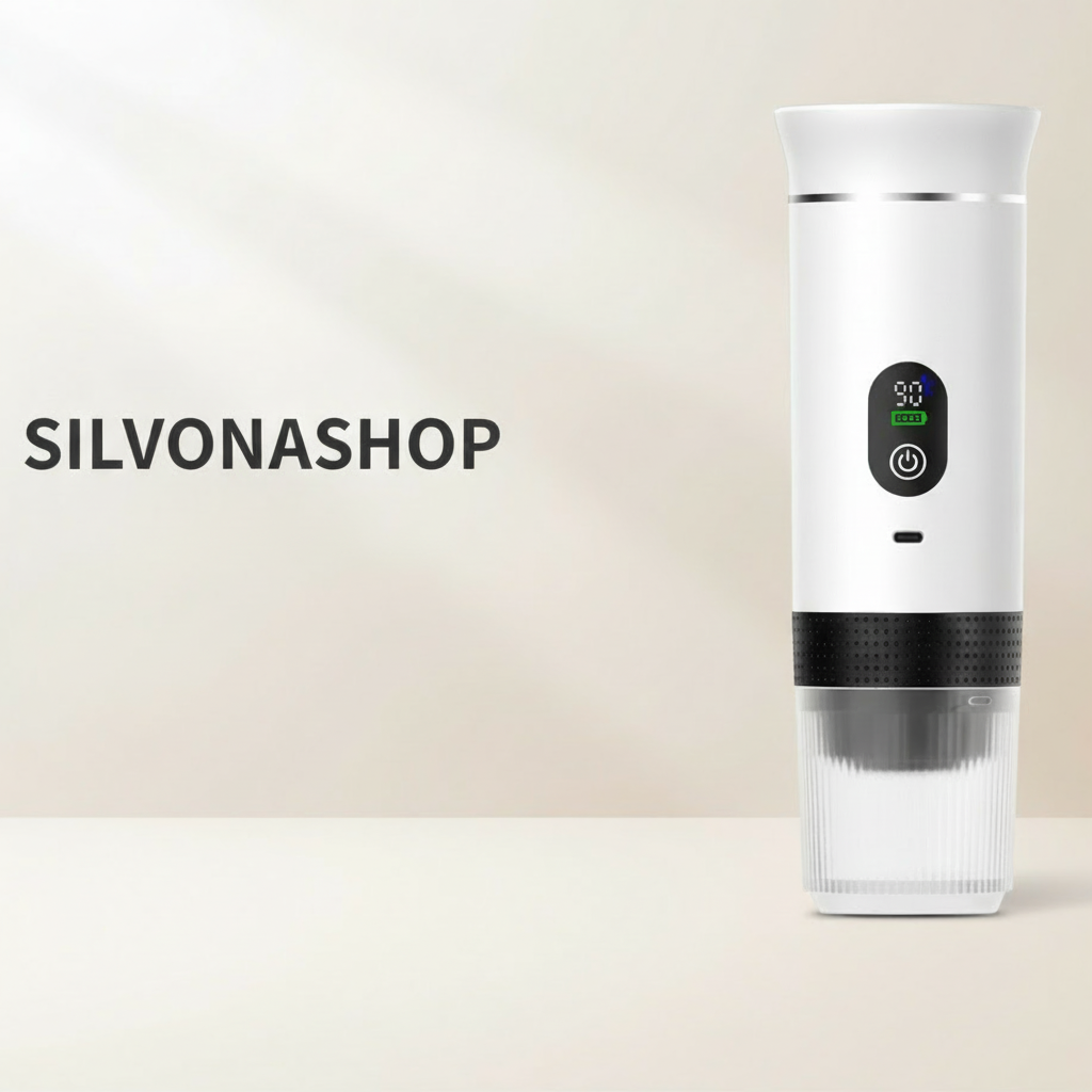 Electric Car Outdoor Travel Portable Capsule Coffee Machine